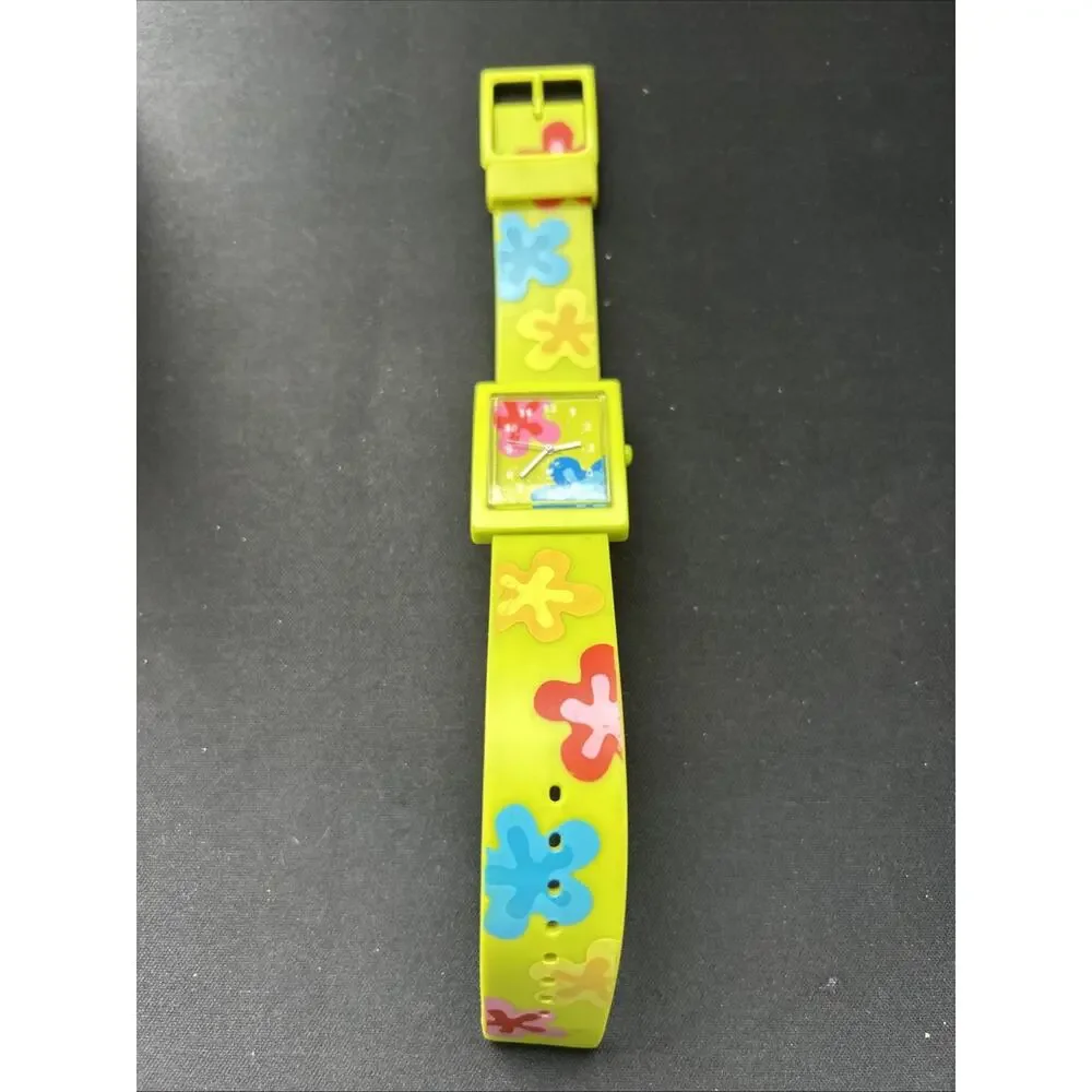 Tatiri Floral Dial And Band Kids Quartz Watch